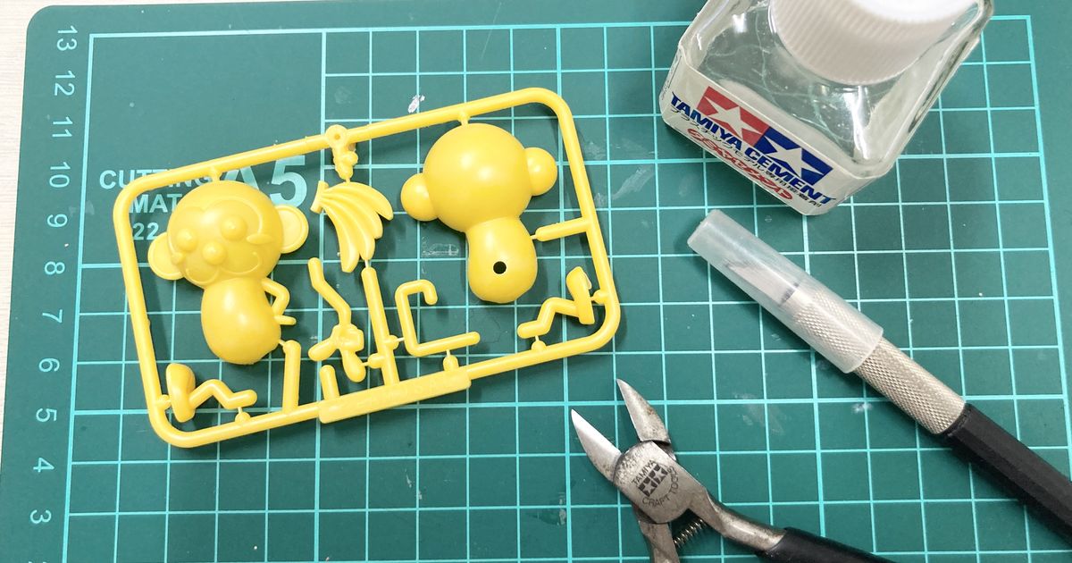 オリジナルプラモデル プラモザル タマゴイエロー